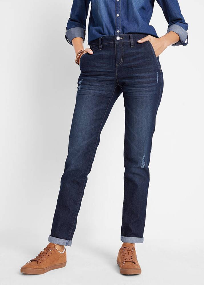 Komfort-strečové džínsy, BOYFRIEND
