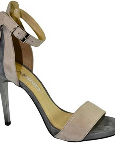 Sandále Karino  Dámske sivo-béžové sandále RAILI