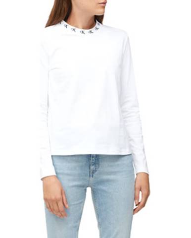 Tričká s dlhým rukávom Calvin Klein Jeans  J20J214994