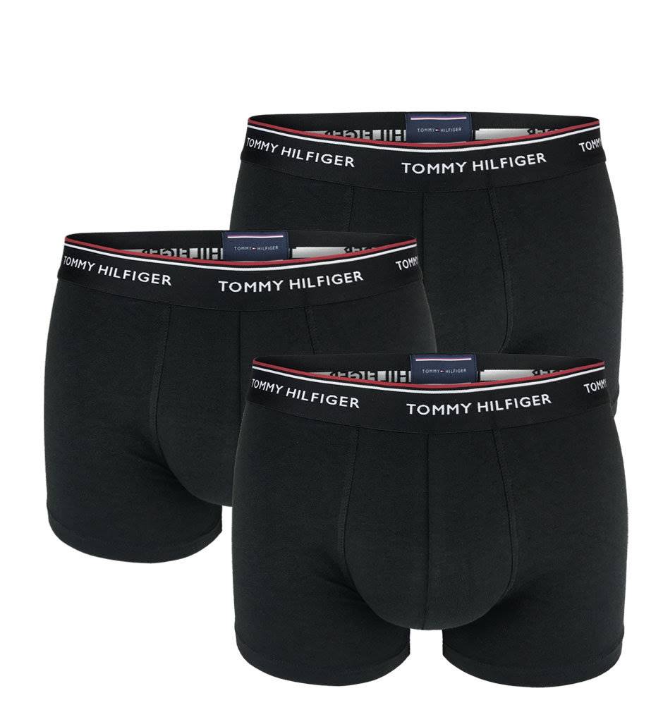 TOMMY HILFIGER - 3PACK Premium essentials čierne boxerky -M (77-88 cm)