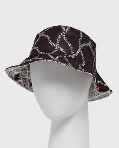 Obojstranný klobúk LaBellaMafia čierna farba
