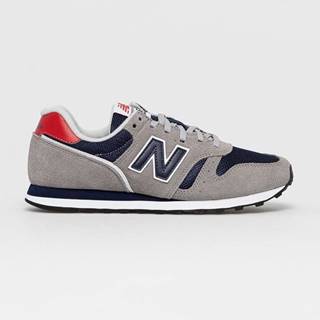 Topánky New Balance šedá farba