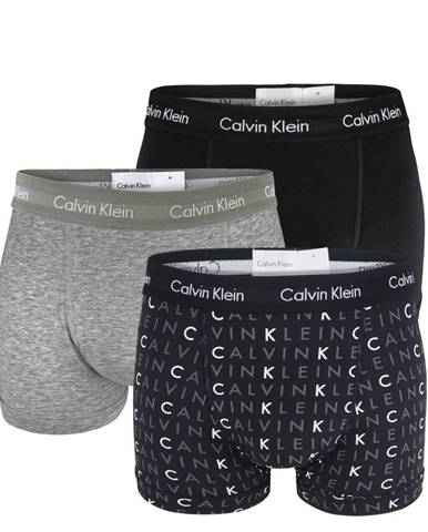 CALVIN KLEIN - 3PACK Cotton stretch classic logo boxerky-M (81-86 cm)