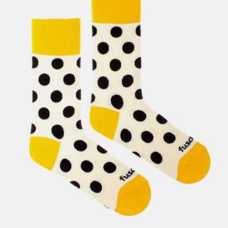Veselé ponožky Fusakle puntíkáč makový