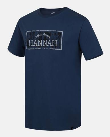 Modré pánske tričko s potlačou Hannah Waldorf