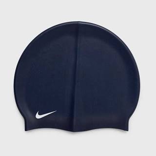 Plavecká čiapka Nike tmavomodrá farba