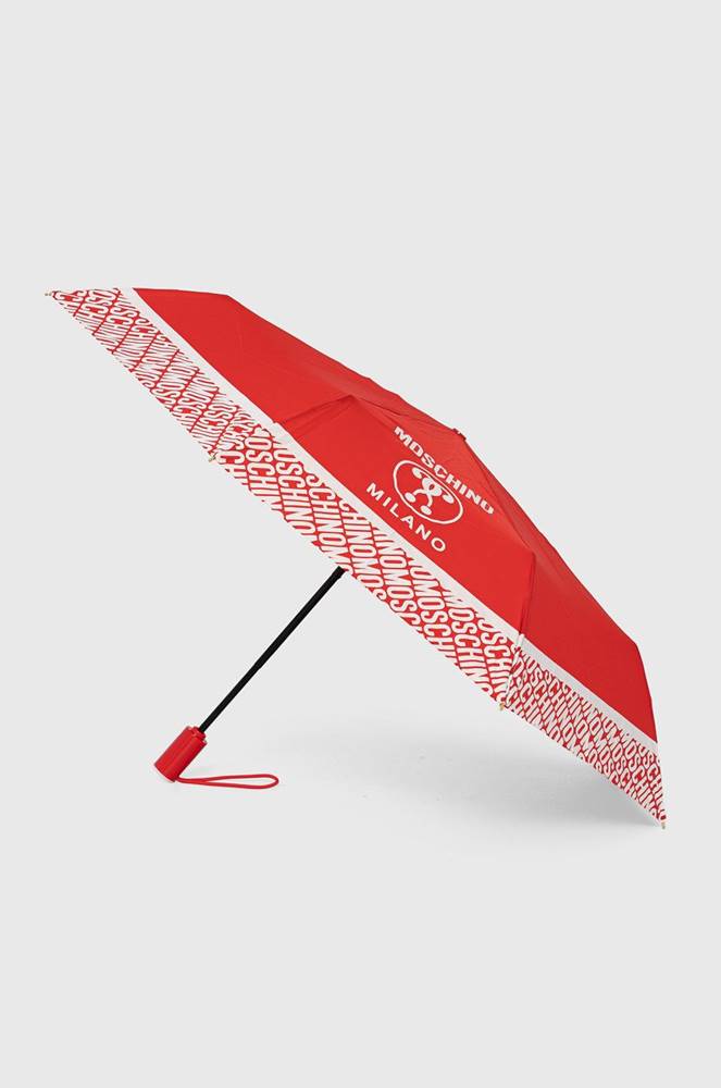 Dáždnik Moschino červená farba