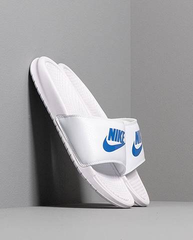 Nike Benassi Jdi White/ Varsity Royal