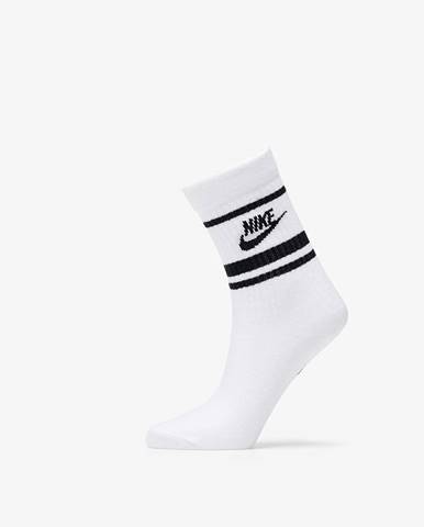 Nike Sportswear Essential Crew Socks (3 Pairs) White/ Black/ Black