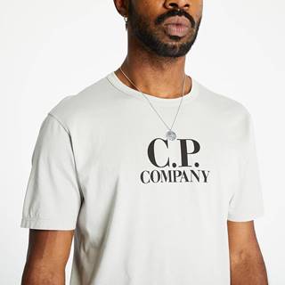 C.P. Company Makó Logo Tee Grey