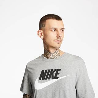 Nike Sportswear Tee Dk Grey Heather/ Black/ White