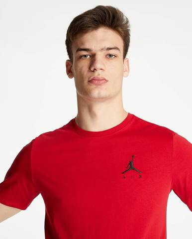 Jordan Sportswear Air Embroided Jumpman Tee Gym Red/ Black
