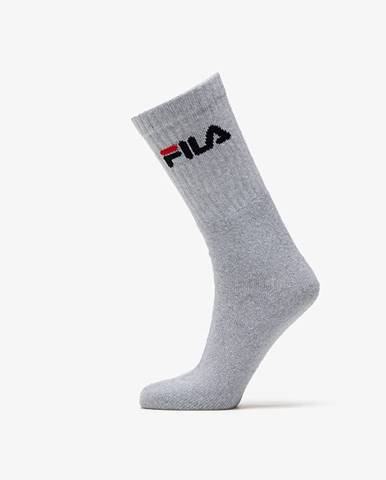 FILA 3 Pack Sport Socks Grey