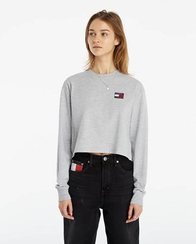 Tommy Jeans Tommy Badge Longsleeve Cropped T