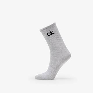 Calvin Klein Cotton Short Crew Socks Grey