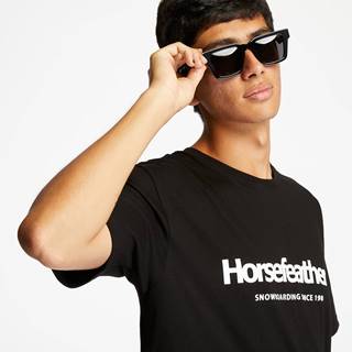 Horsefeathers Quarter Tee Black