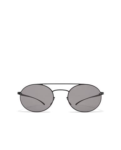 MYKITA x Maison Margiela Grey Solid Sunglasses Black