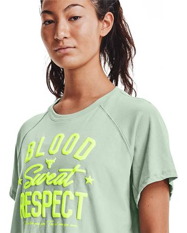 Under Armour Project Rock Bsr SS Tee Green