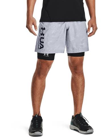 Under Armour Woven Emboss Shorts Gray