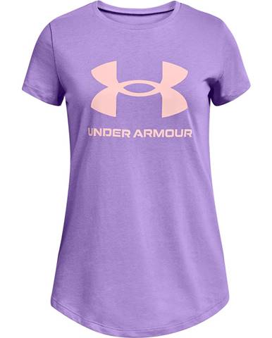 Under Armour Y Live Sportstyle Graphic SS Tee Purple