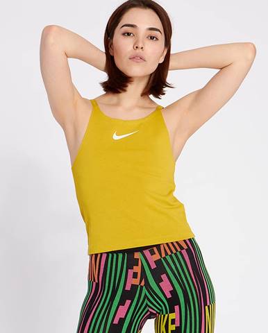 Nike Sportswear Tunk Up In Air Top Saffron Quartz/ White