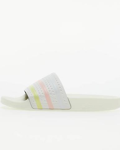 adidas Adilette W Off White/ Yellow Tint/ Pink Tint