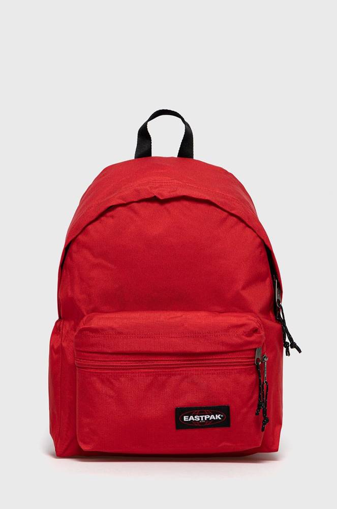 Ruksak Eastpak dámsky, červená farba, veľký, jednofarebný