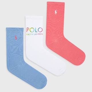 Ponožky Polo Ralph Lauren (3-pack) dámske