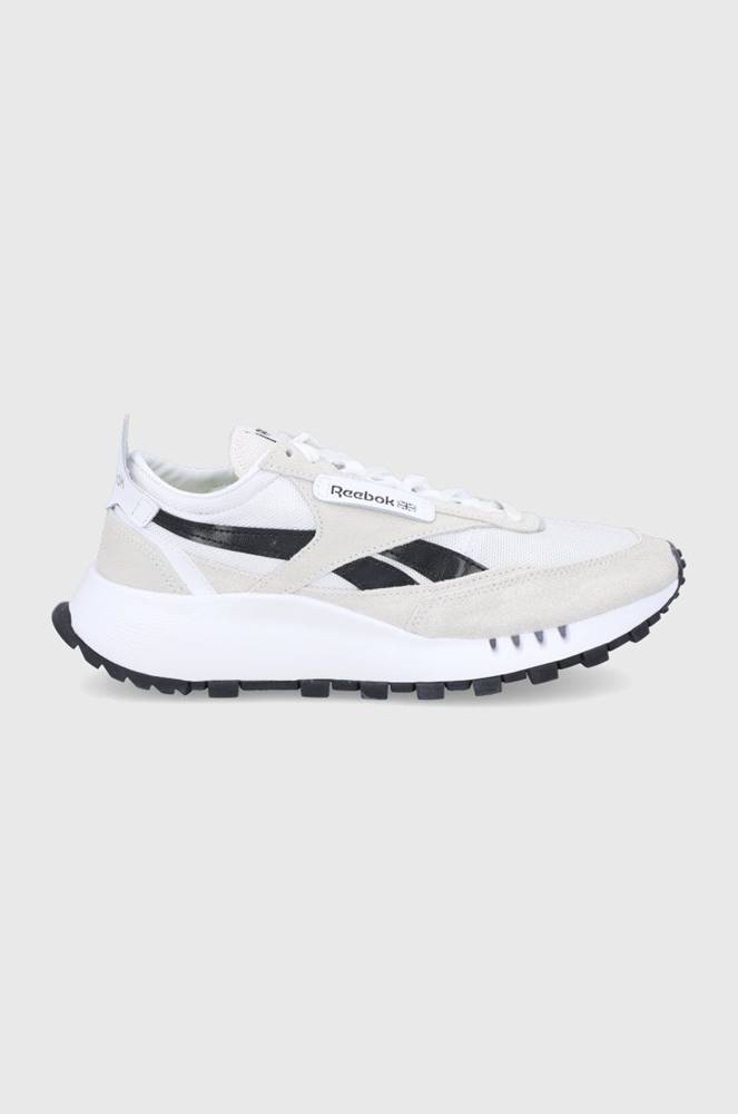 Topánky Reebok Classic Cl Legacy S24170 béžová farba, na plochom podpätku
