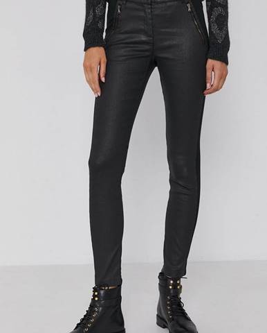 Nohavice Pennyblack dámske, čierna farba, priliehavé, stredne vysoký pás