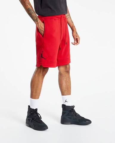 Essential Men's Fleece Diamond Shorts Gym Red/ Black