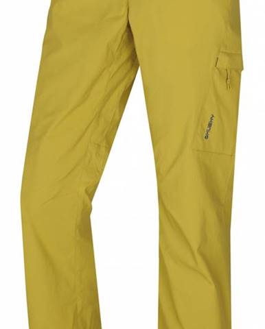 Husky  Kahula L žltozelená, XL Dámske outdoor nohavice