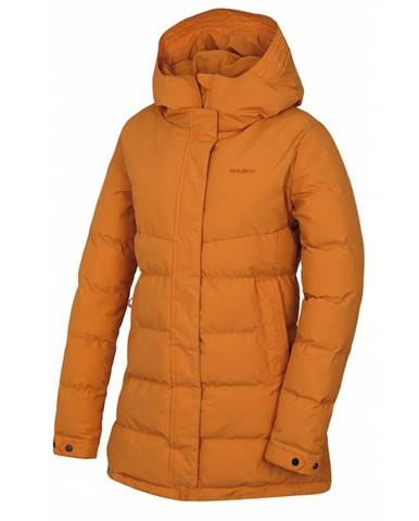 Husky  Nilit L tl. oranžová, XL Dámsky hardshell plnený kabátik