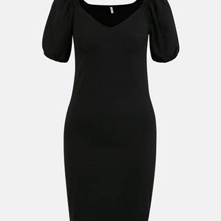 Čierne púzdrové šaty ONLY Niff