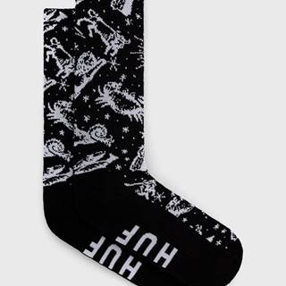 Ponožky HUF čierna farba