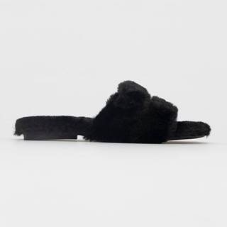 Papuče Answear Lab čierna farba