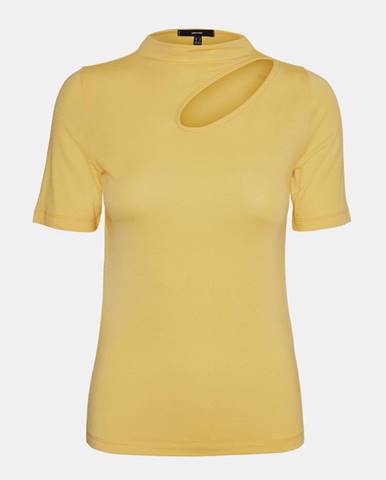 Vero Moda Glow Tričko Žltá