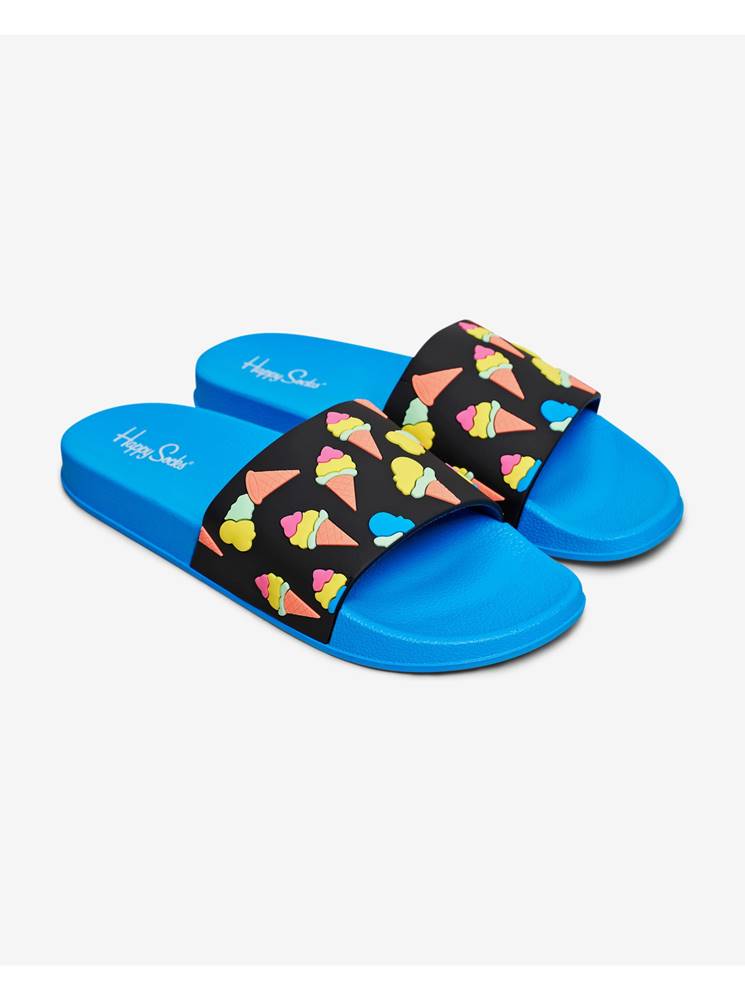Sandále, papuče pre mužov Happy Socks - modrá