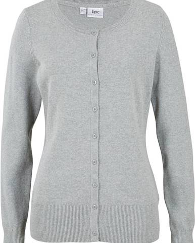 Pletený sveter, basic s recyklovanou bavlnou