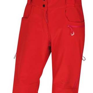 Galti L jemná červená, L Dámske lyžiarske nohavice