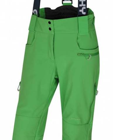 Galti L zelená, L Dámske lyžiarske nohavice