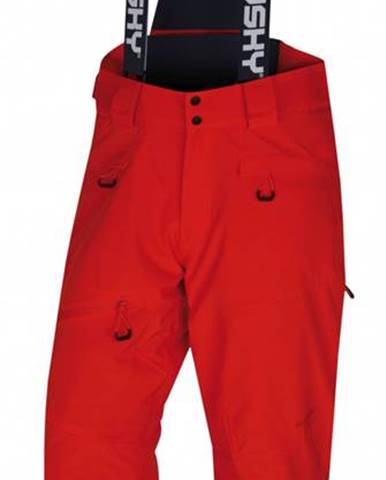 Gilep M výrazne červená, XL Pánske lyžiarske nohavice