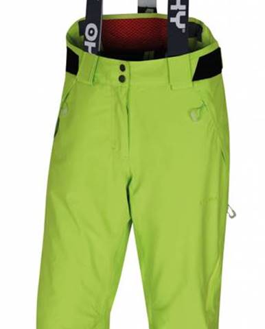 Mitaly L výrazne zelená, M Dámske lyžiarske nohavice