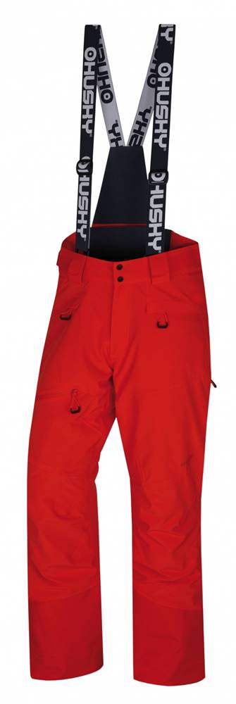 Gilep M výrazne červená, XL Pánske lyžiarske nohavice