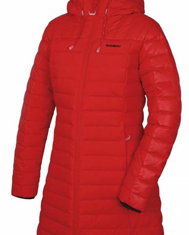 Daili L červená, XL Dámský perový kabátik