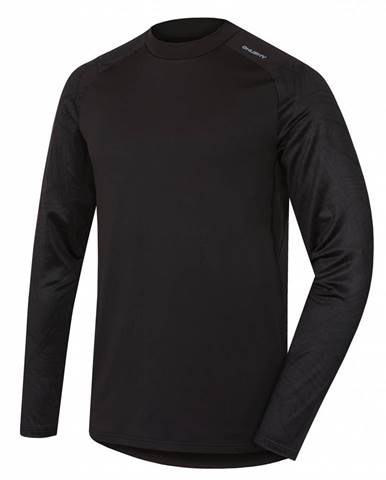 Pánske tričko s dlhým rukávom čierna, XXL Termoprádlo Active Winter