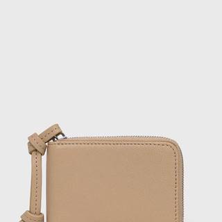Kožená peňaženka Marc O'Polo dámska, priehľadná farba