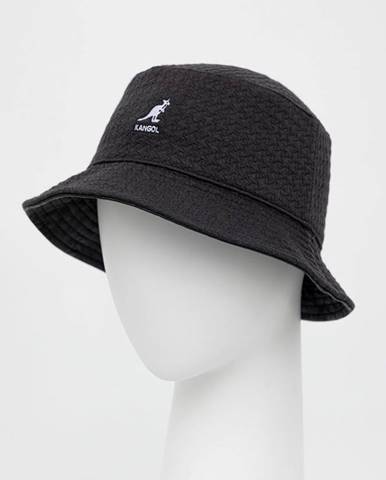 Obojstranný klobúk Kangol čierna farba