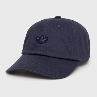 Bavlnená čiapka adidas Originals HD9736.D tmavomodrá farba, jednofarebná