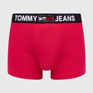 Boxerky Tommy Hilfiger pánske, ružová farba